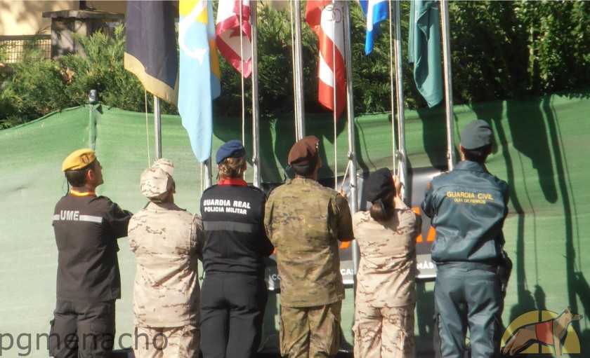 alt="Campeonato Nacional Militar adiestradores perros"