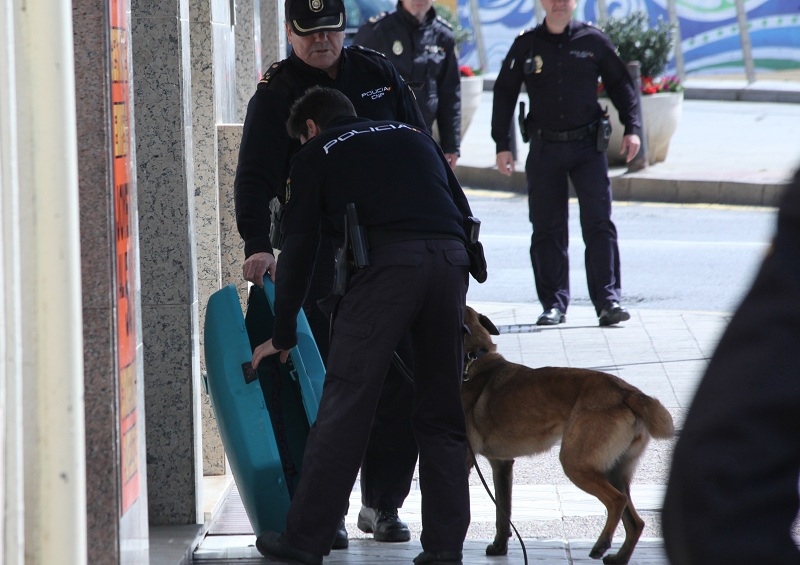 Una maleta sospechosa hace saltar las alarmas