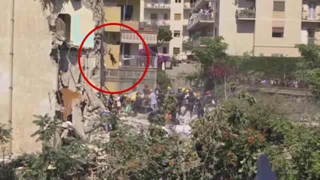 Un perro de rescate cae al vacío mientras buscaba supervivientes