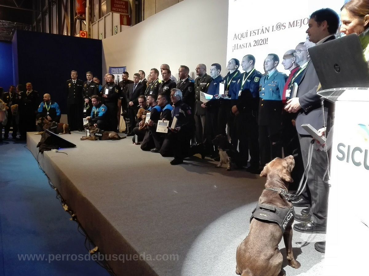 I Distinciones Nacionales de Unidades Caninas Policiales