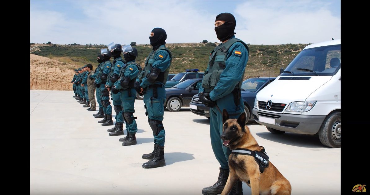 Unidad Canina del GAR: combatiendo el terrorismo