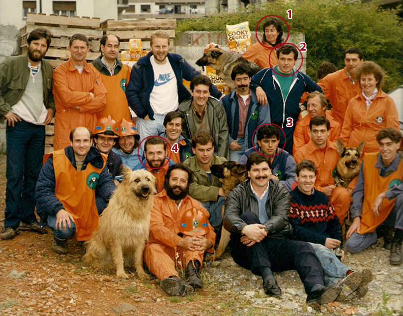32 años sin los compañeros del  Grupo del Perro de Salvamento, fallecidos en un accidente de helicóptero