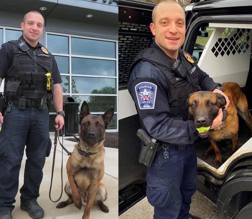 Muere un perro policía cuando perseguía a un sospechoso