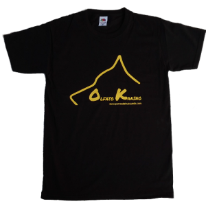 Camiseta negra Olfato Kanino
